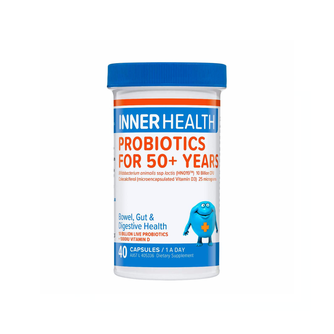 Inner Health Probiotics 50+ 40 Capsules