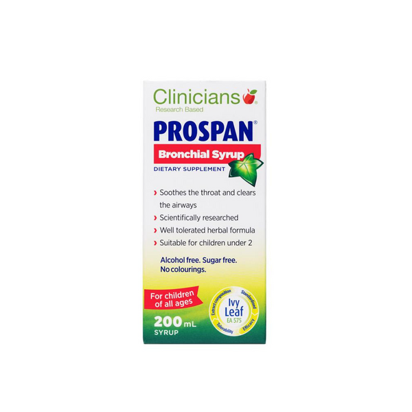 Clinicians Prospan Bronchial Syrup 100ml – Pharmville Pharmacy
