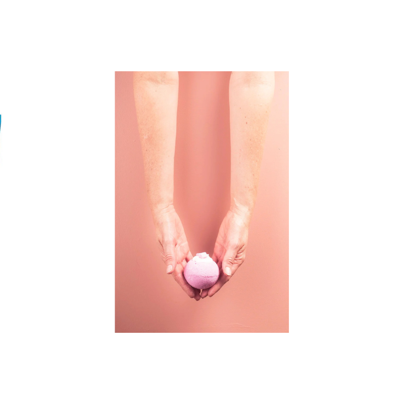 Anihana Bath Bomb Raspberry Marshmallow 180g