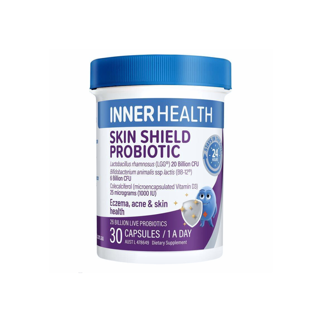 Inner Health Skin Shield Probiotic 30 Capsules
