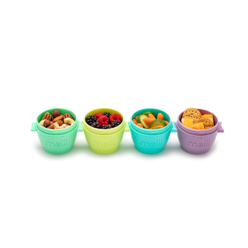 Melii Snap & Go Pods 4 Pack - Multicolour