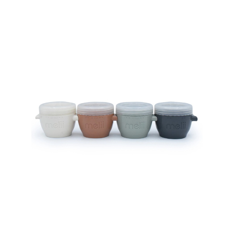 Melii Snap & Go Pods 4 Pack - 4 oz - Characters
