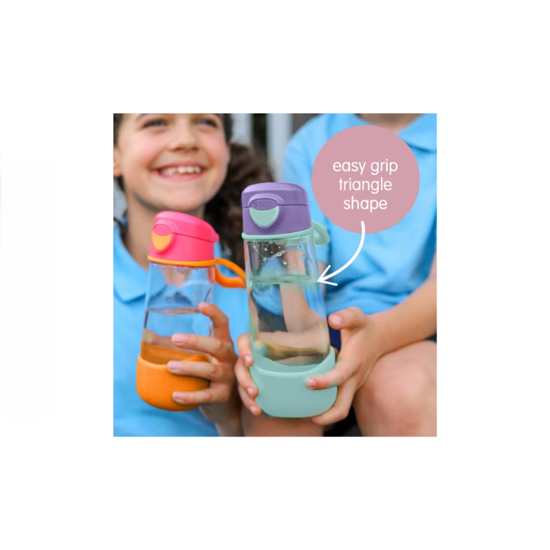 B.Box Sport Spout Drink Bottle Strawberry Shake 450ml