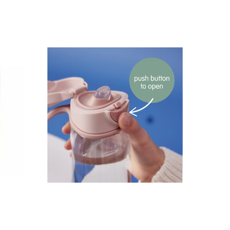 B.Box Sport Spout Drink Bottle Strawberry Shake 450ml