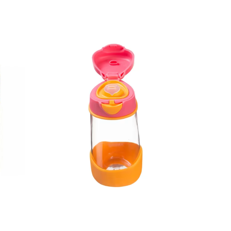 B.Box Sport Spout Drink Bottle Strawberry Shake 450ml