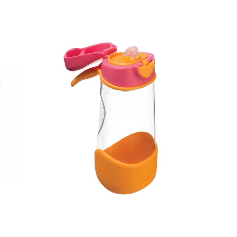 B.Box Sport Spout Drink Bottle Strawberry Shake 450ml