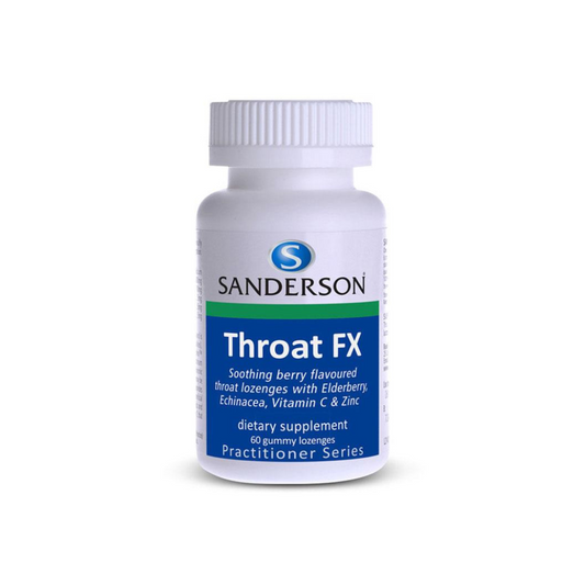 Sanderson Throat FX 60 Gummy Lozenges