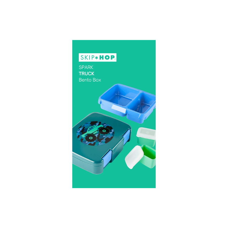 Skip Hop Spark Style Bento Lunch Box - Truck