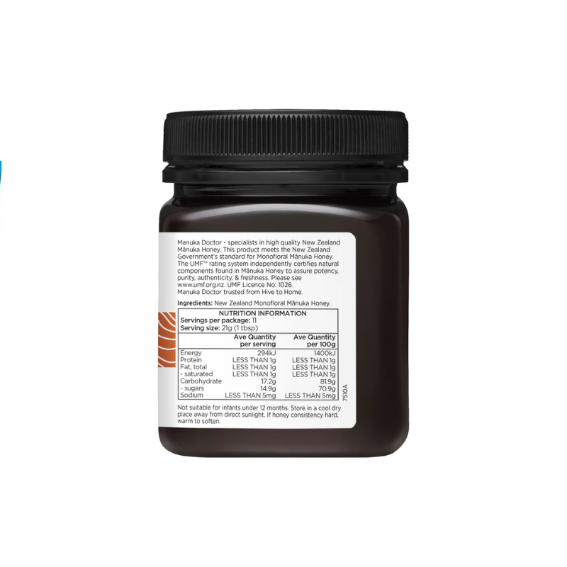 Manuka Doctor UMF 23+ Monofloral Manuka Honey 250g