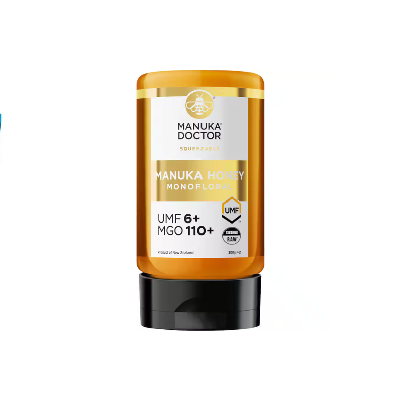 UMF 6+ Squeezy Monofloral Manuka Honey 300g