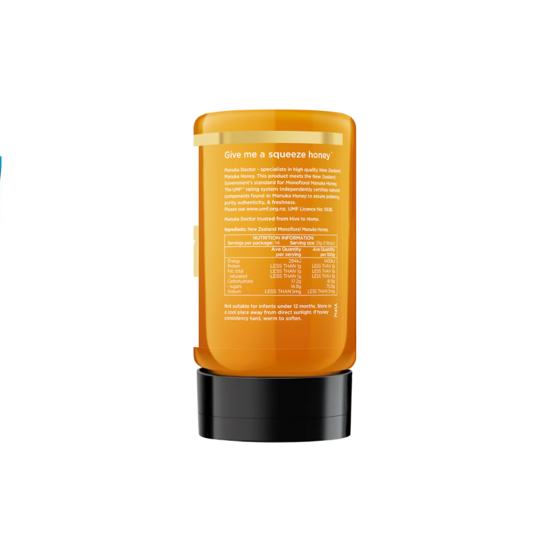 UMF 6+ Squeezy Monofloral Manuka Honey 300g