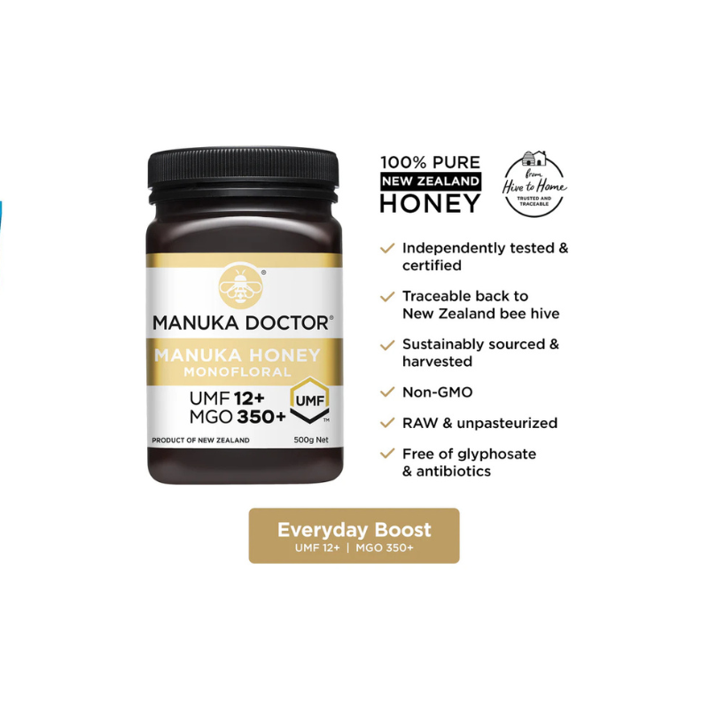 UMF 12+ Monofloral Manuka Honey 500g