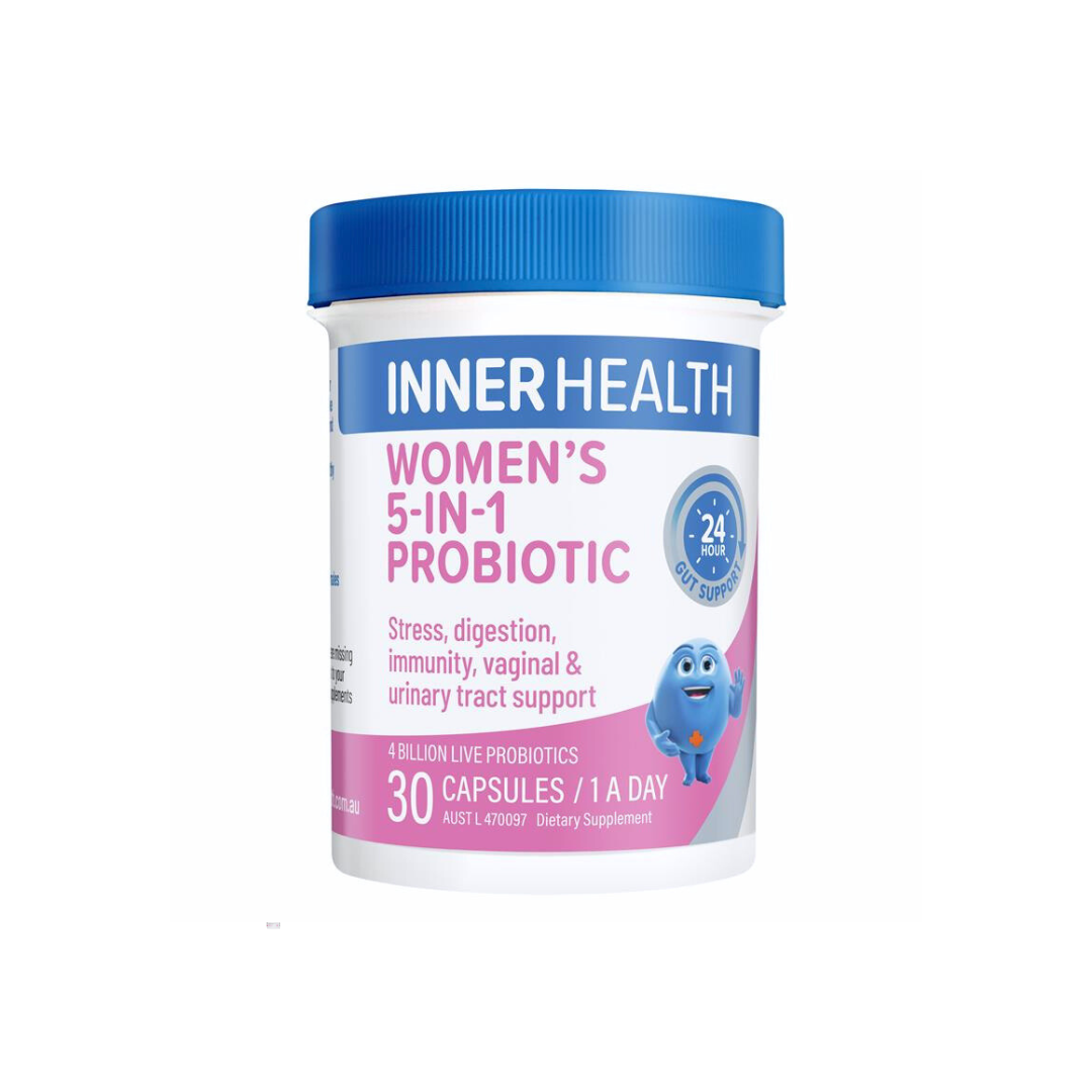 Inner Health Women's 5-In-1 Probiotic 30 Capsules