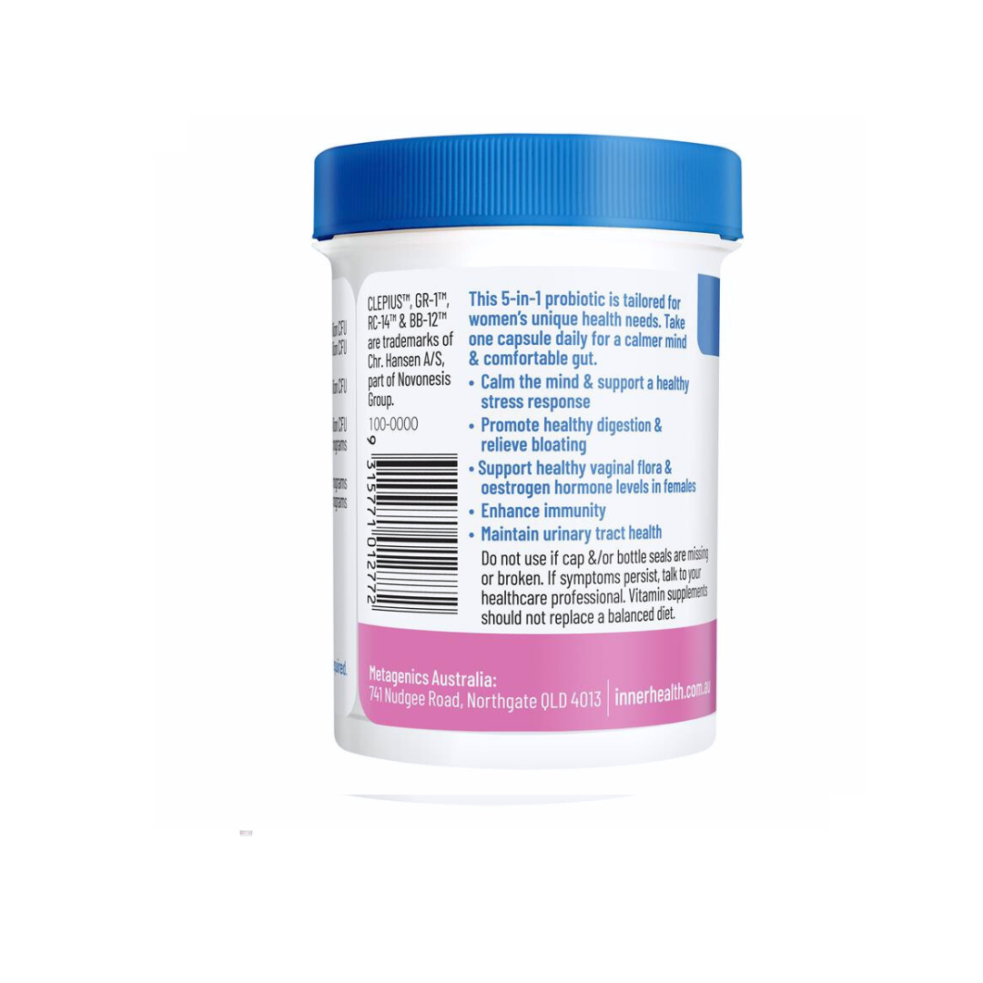 Inner Health Women's 5-In-1 Probiotic 30 Capsules