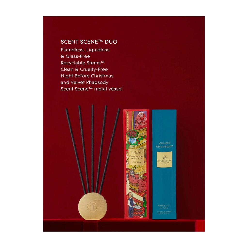 Glasshouse Christmas Scent Scene™ Duo