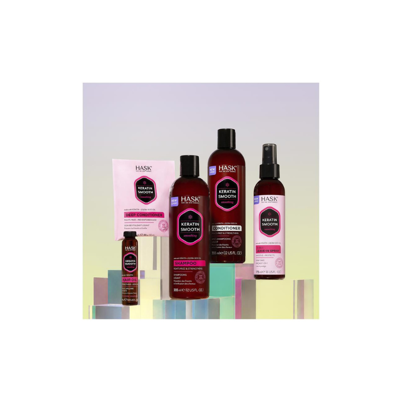 Hask Keratin Protein Smoothing Conditioner 355ml