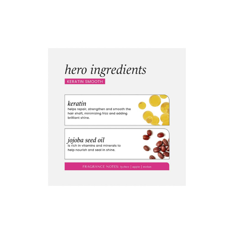 Hask Keratin Protein Smoothing Conditioner 355ml