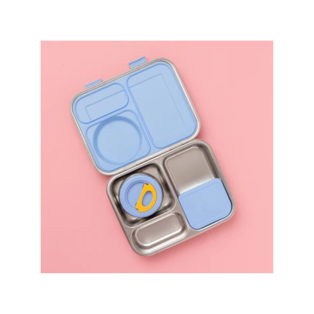 Nudie Rudie The Hot n Cold Hero Box Stainless Steel Lunchbox - Blue