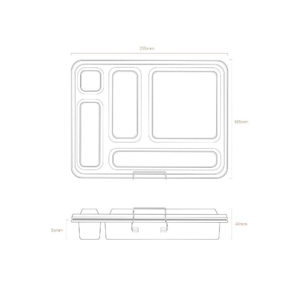 Nestling Stainless Steel Bento Box