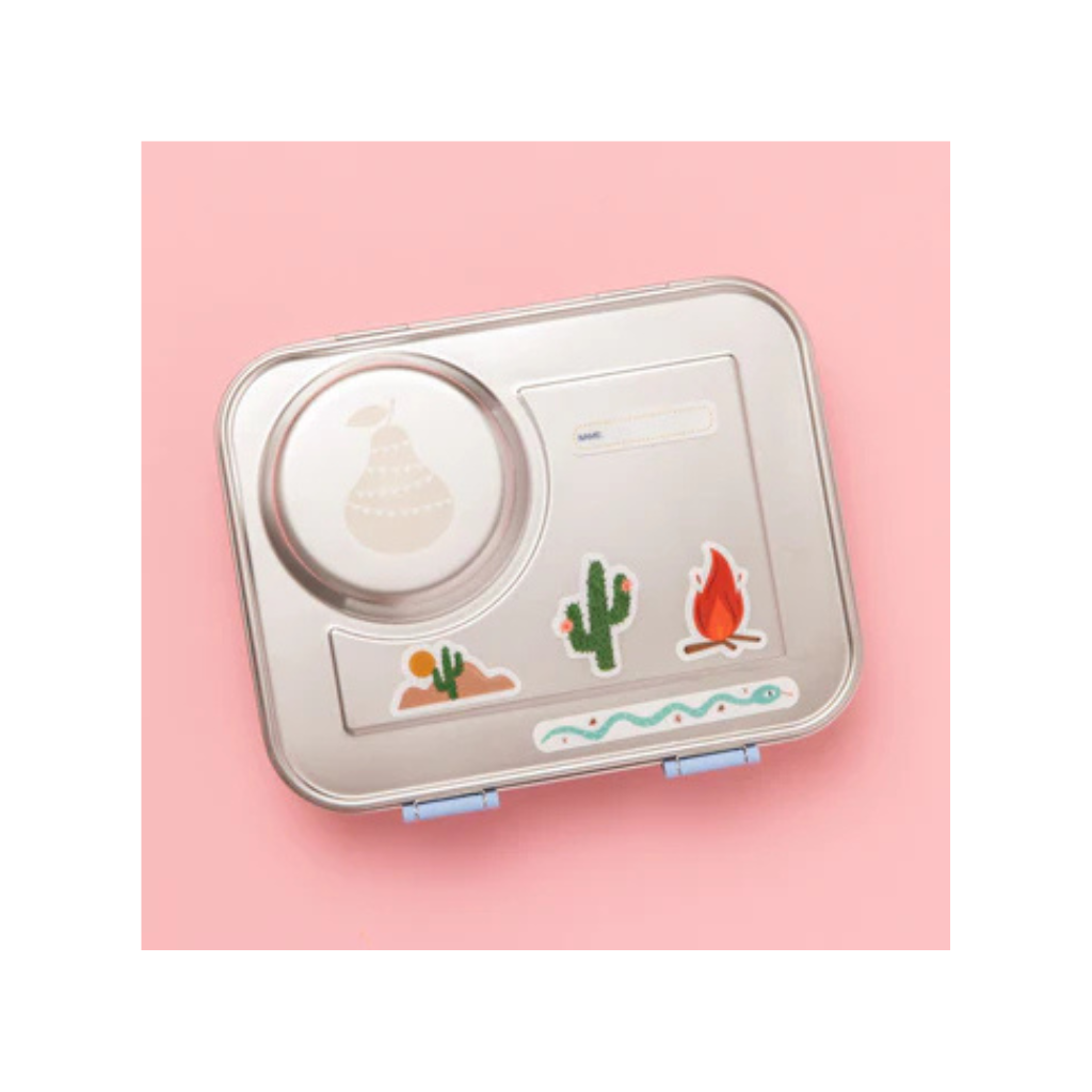 Nudie Rudie The Hot n Cold Hero Box Stainless Steel Lunchbox - Blue