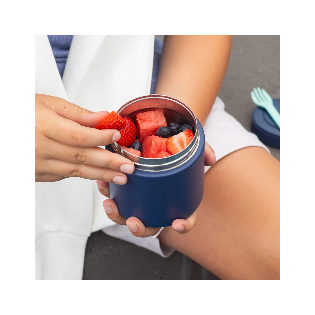 Montiico Insulated Food Jar 400ml - Navy