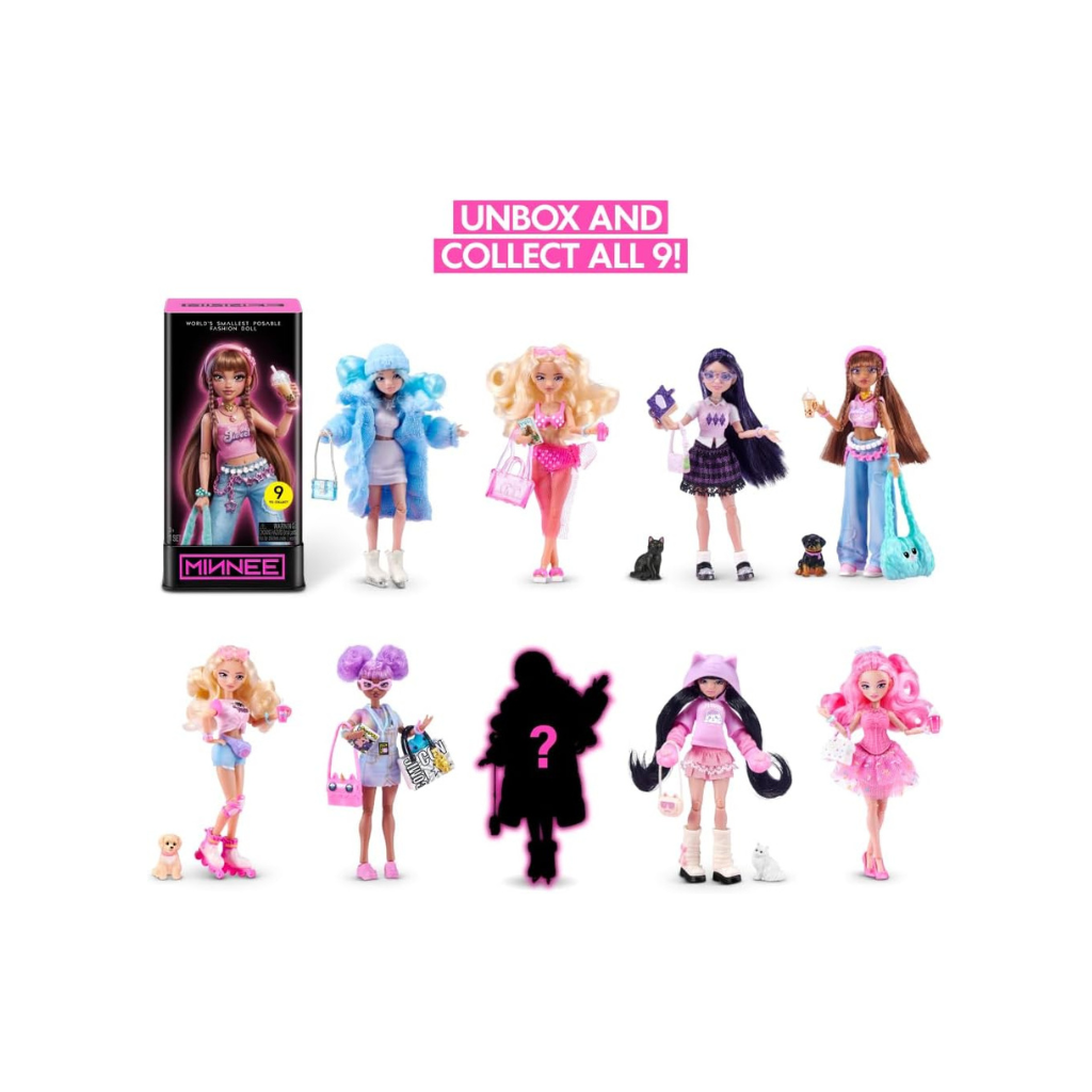 Zuru MINNEE Fashion Doll Blind Box by Starbox