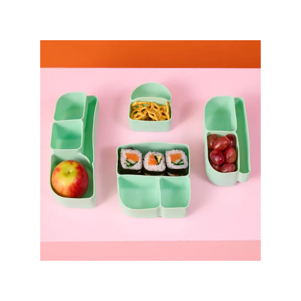 B.BOX Silicone Bento Tray Lunch - Forest