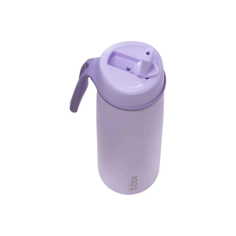 B.Box Insulated Flip Top Bottle Lilac Love 690ml