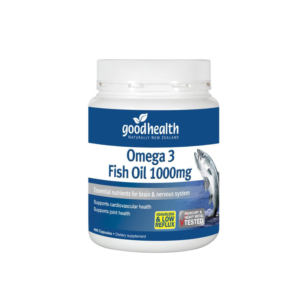 Good Health Omega 3 Fish Oil 1,000mg 400 Capsules