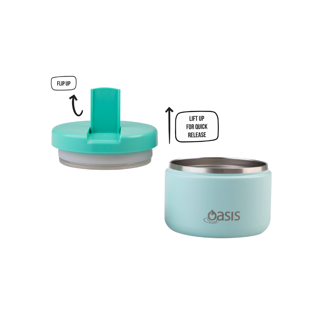 Oasis Food Flask - 300ml Mint
