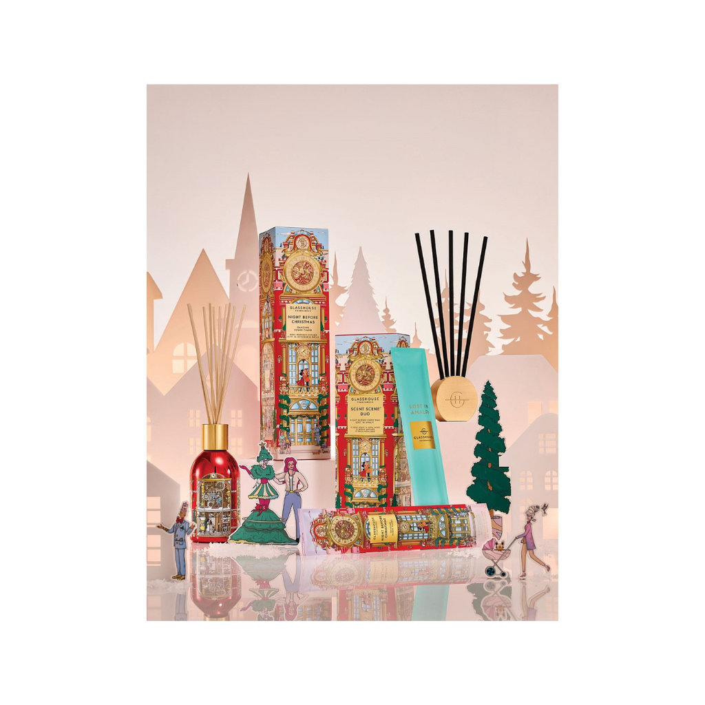 Glasshouse Fragrances Night Before Christmas & Lost In Amalfi Scent Scene Duo
