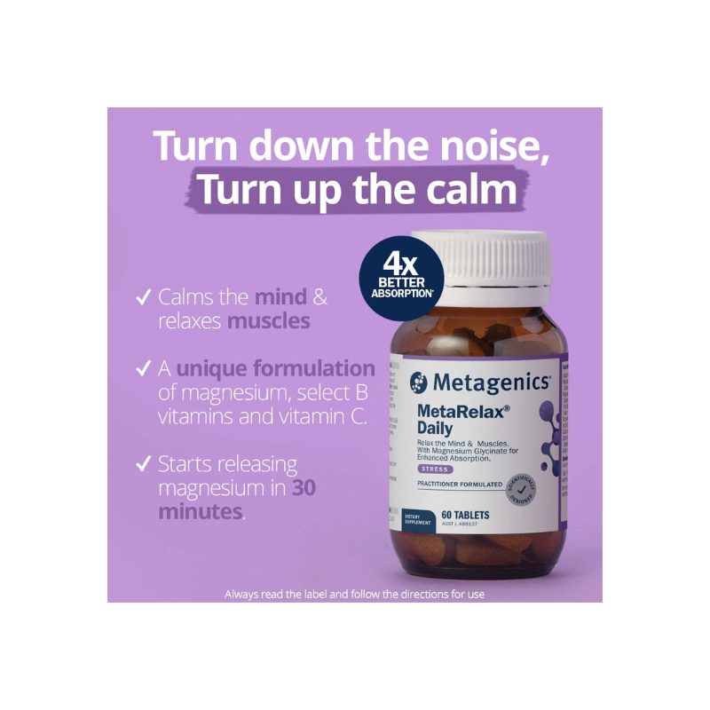 Metagenics MetaRelax Daily 30 tablets
