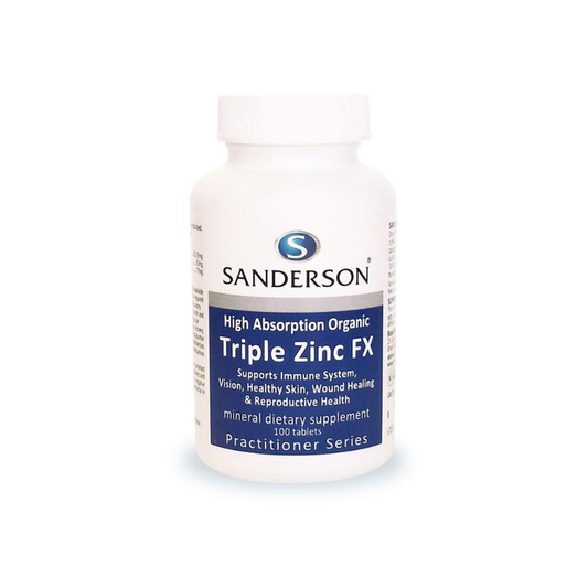 Sanderson Triple Zinc FX 100 Tablets