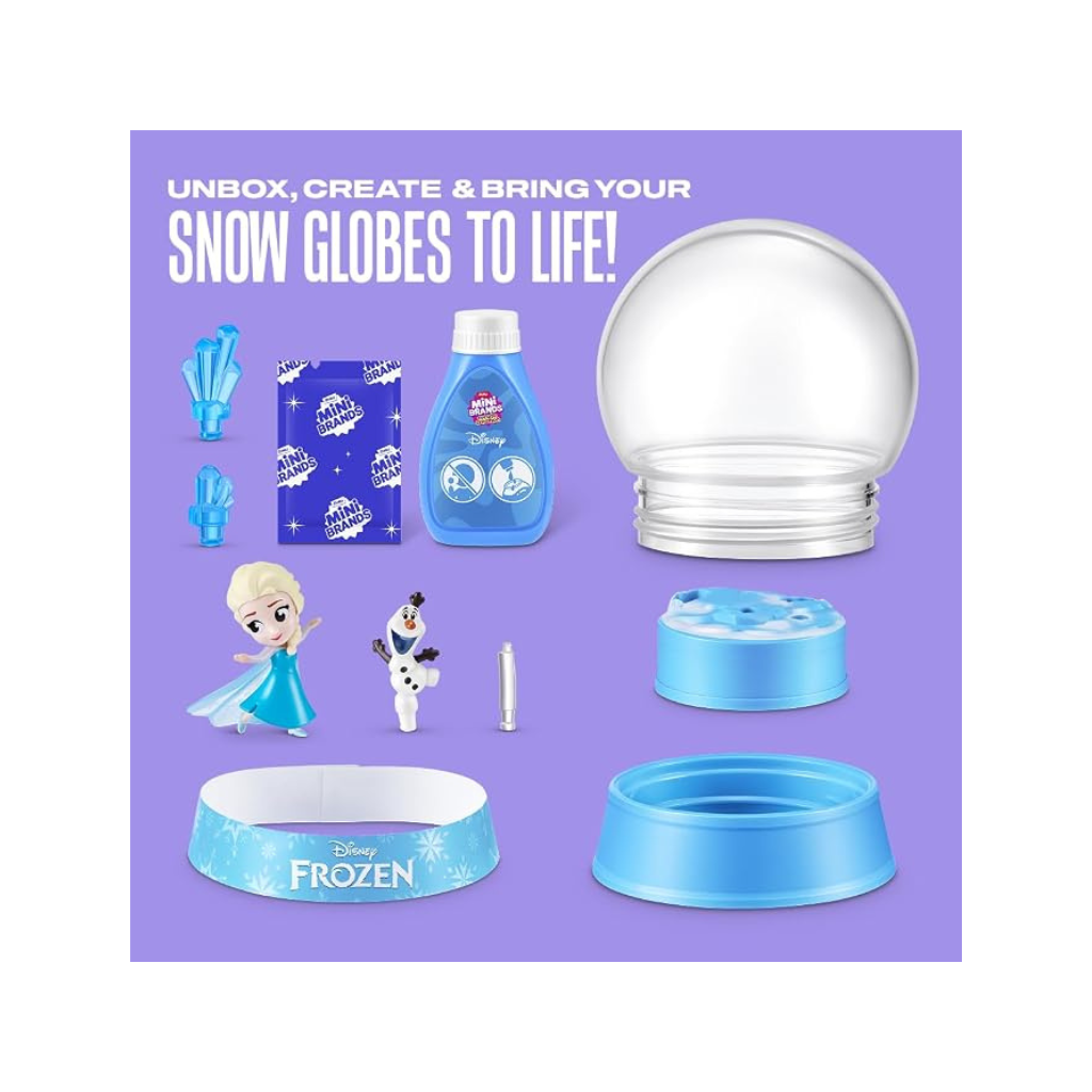 ZURU Mini Brands Create Disney Snow Globe Series 1 Capsule - Assorted