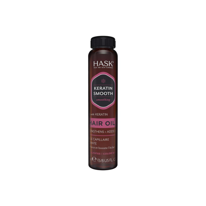 Hask Keratin Oil Smoothing Shine Oil 18ml