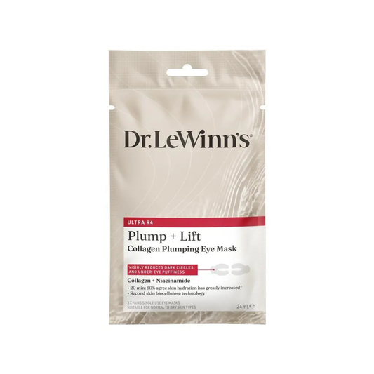 Dr. LeWinn's Plump + Lift Collagen Plumping Eye Mask 3 Pack