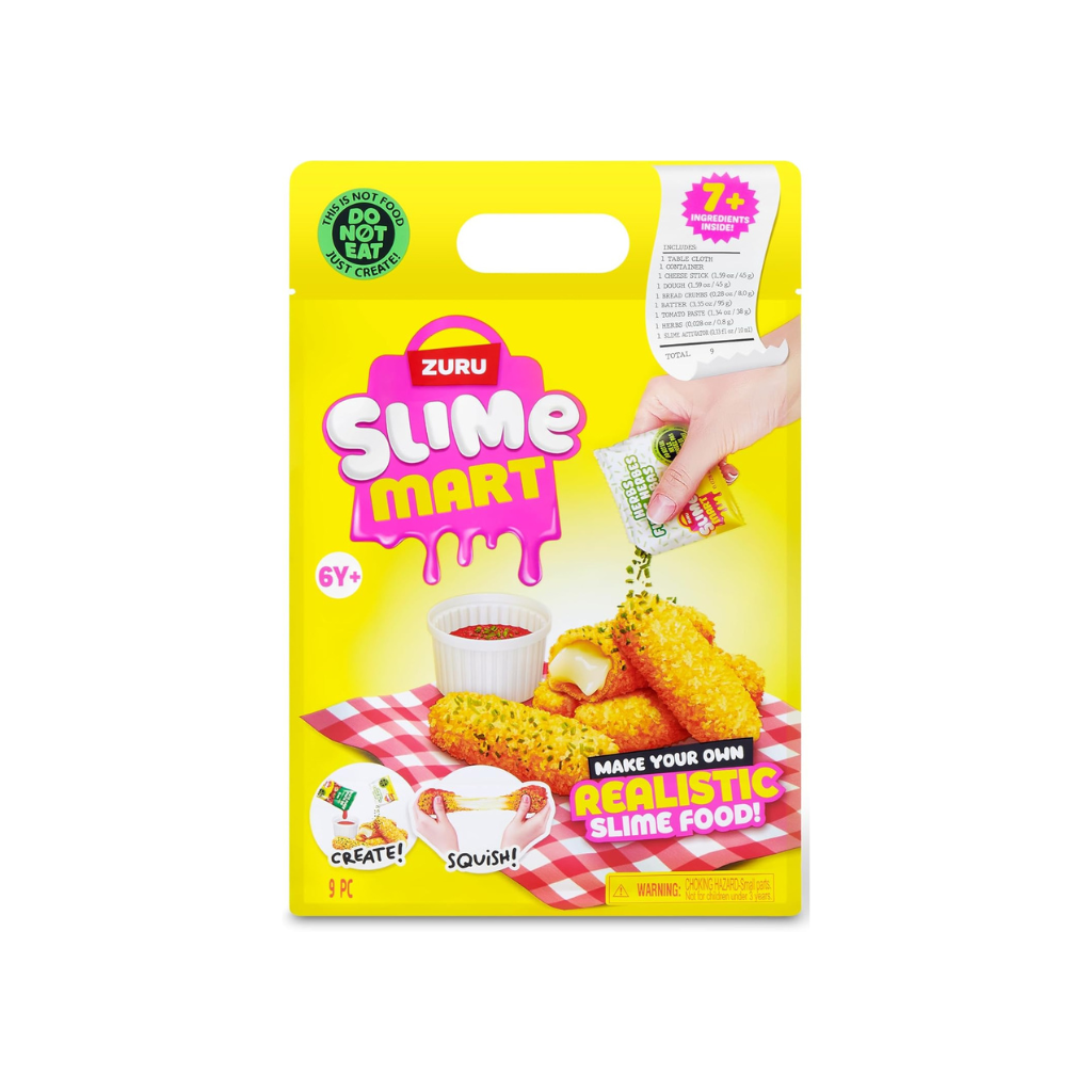 ZURU  Slime Mart Shopping Bag - Mozzarella Cheese