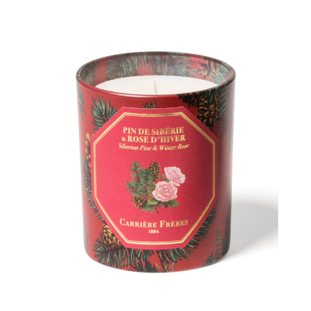 Carrière Frères Christmas Edition Siberian Pine & Winter Rose Candle