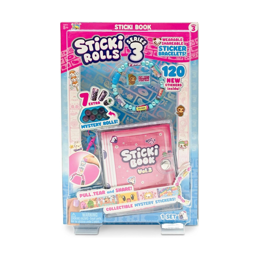 Sticki Rolls Sticki Book Pack Series 3