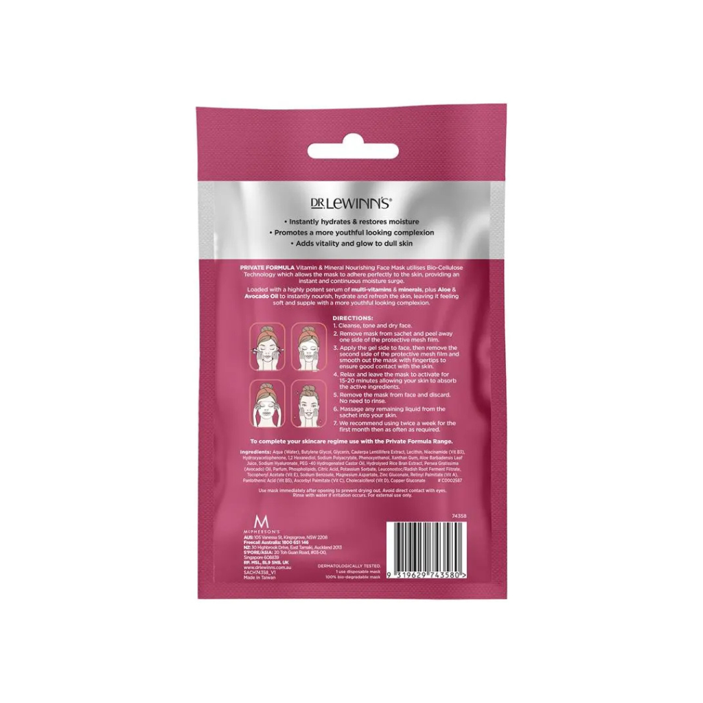 Dr LeWinn's Private Formula Vitamin & Mineral Nourishing Face Mask