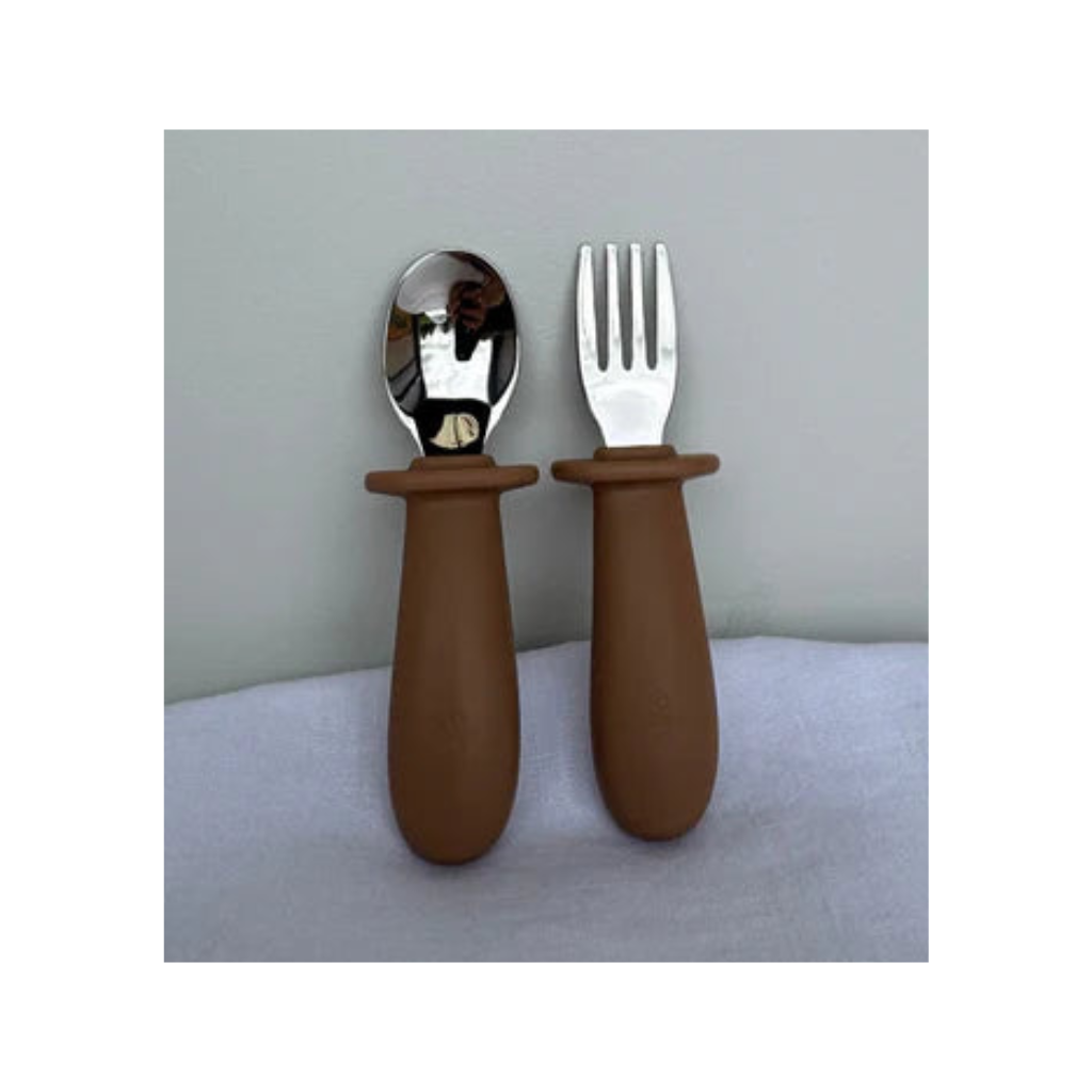 Ease.Baby Stainless Steel First Bite Cutlery Set
