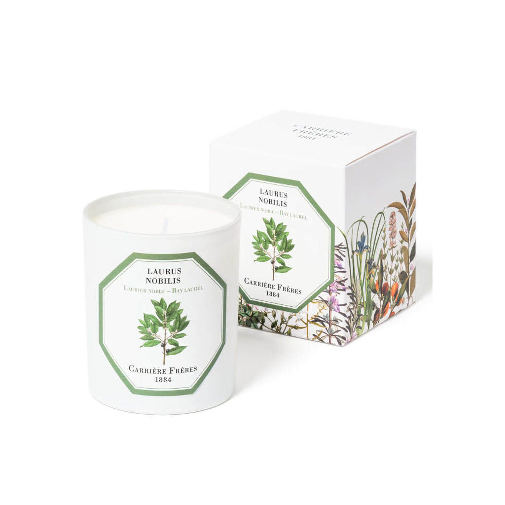 Carrière Frères Scented Candle Bay Laurel - Laurus Nobilis - 185 g