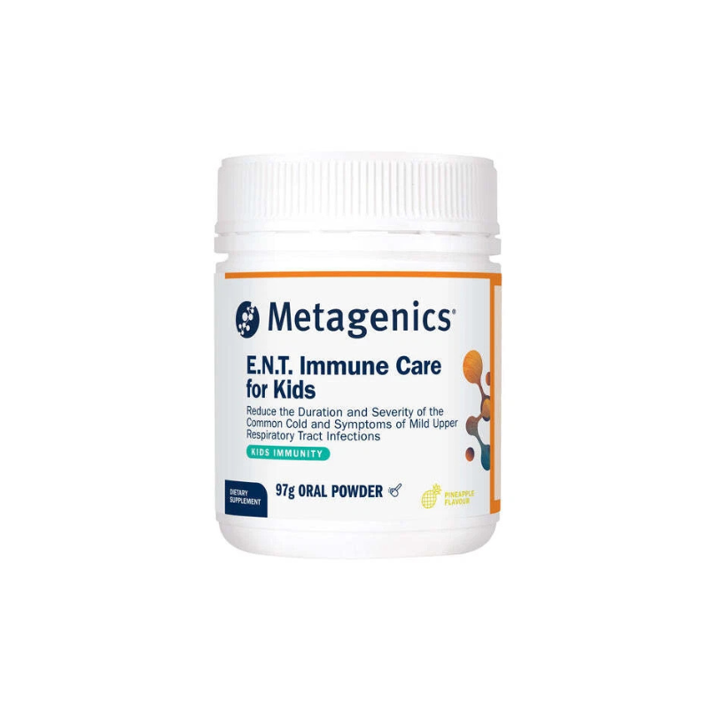 Metagenics E.N.T Immune Care for Kids Pineapple 97g Powder