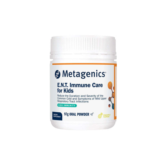 Metagenics E.N.T Immune Care for Kids Pineapple 97g Powder