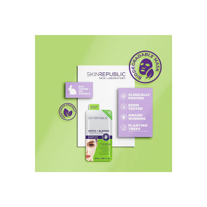 Skin Republic Spots and Blemish Face Mask