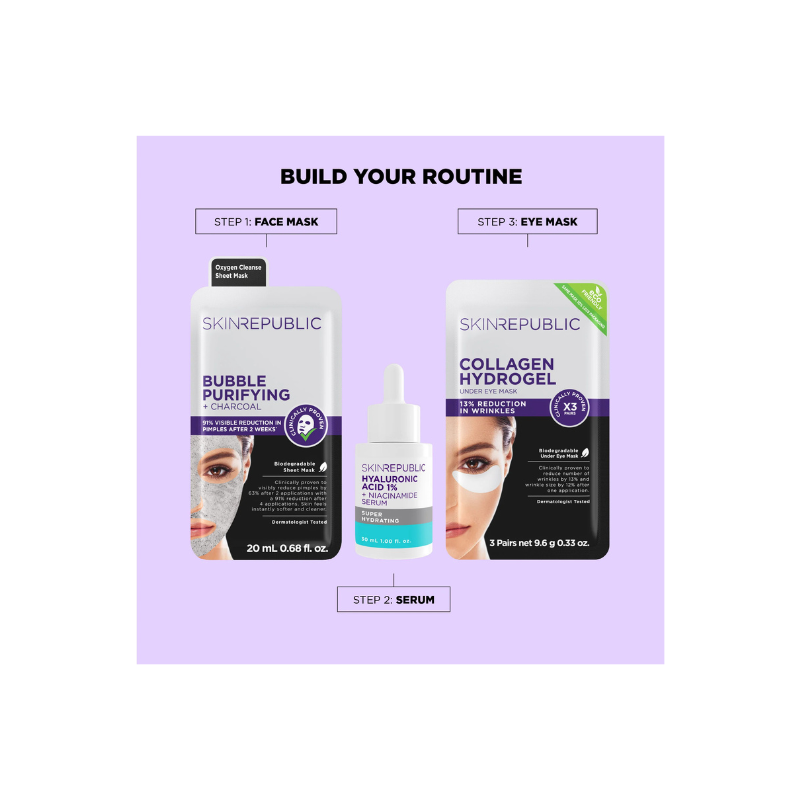 Skin Republic Bubble Purifying Charcoal Face Mask