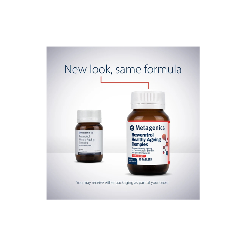 Metagenics Resveratrol Healthy Ageing 30 Tablets