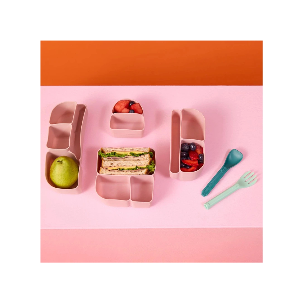 B.BOX Silicone Bento Tray Mini - Berry