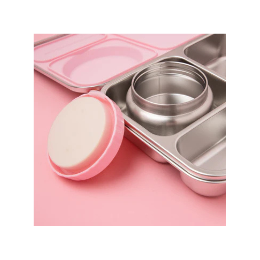 Nudie Rudie The Hot n Cold Hero Box Stainless Steel Lunchbox - Pink