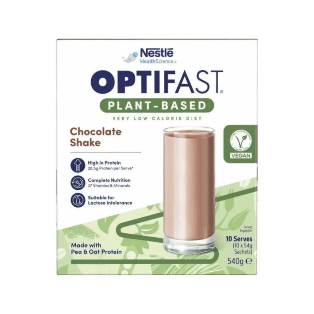 Optifast VLCD Plant Based Shake Chocolate 10 x 54g